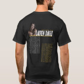 LAUREN DAIGLE TOUR 2018 - 2019 T-SHIRT (Achterkant)