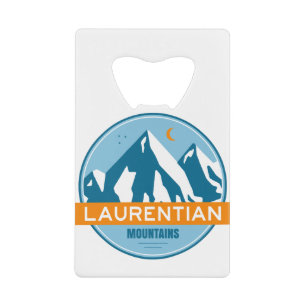 Laurentian Mountains Quebec Canada Kredietkaart Flessenopener