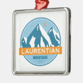 Laurentian Mountains Quebec Canada Metalen Ornament (Links)