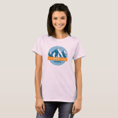 Laurentian Mountains Quebec Canada T-shirt (Voorkant volledig)