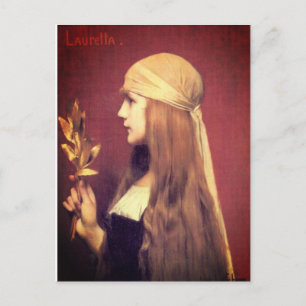 Lauretta (uit de Decameron) Briefkaart