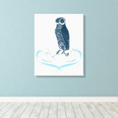 laurier canvas afdruk (Insitu (Houten vloer))