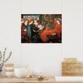 Laus Veneris van Sir Edward Burne-Jones Poster (Keuken)