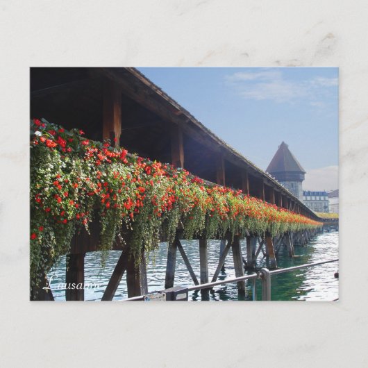 Lausanne Briefkaart (Voorkant)