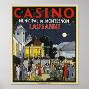 Lausanne, Casino Municipal de Montbenon Art Déco