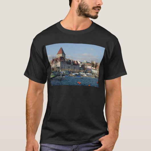 Lausanne Zwitserland T-shirt (Voorkant)