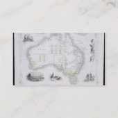 L'Australie, d'une série de cartes du monde a (Dos)