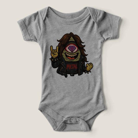 Laut, Härter, Metal: Für den Metalhead-Nachwuchs (Design voorkant)