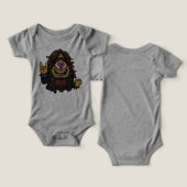 Laut, Härter, Metal: Für den Metalhead-Nachwuchs (Ontwerp Voorkant & Achterkant)