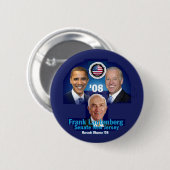 LAUTENBERG NJ Button (Voorkant /achterkant)