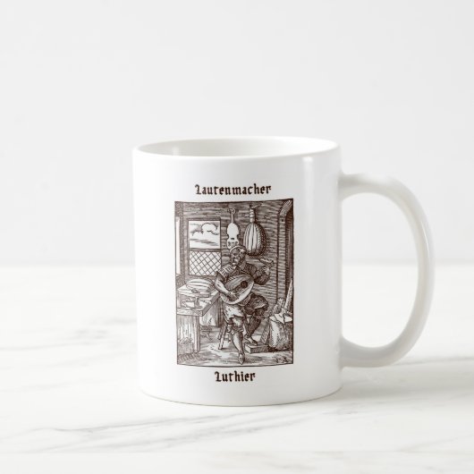 Lautenmacher - Luthier Koffiemok (Rechts)