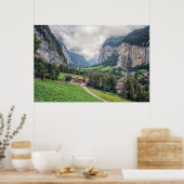 Lauterbrunnen Poster (Keuken)