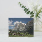 Lauterbrunnen valley briefkaart (Staand voorkant)