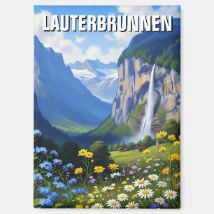 Lauterbrunnen Zwitserland Reizen Magneet