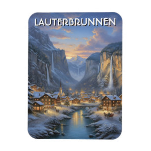Lauterbrunnen Zwitserland Reizen Magneet