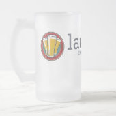 Lautering Glass Stein Matglas Bierpul (Links)