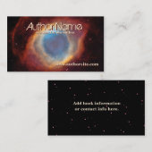 L'auteur de science-fiction Helix Nebula Carte de (Devant / Derrière)