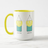 L'AUTEUR Mug par la poète Adiela Akoo (Gauche)