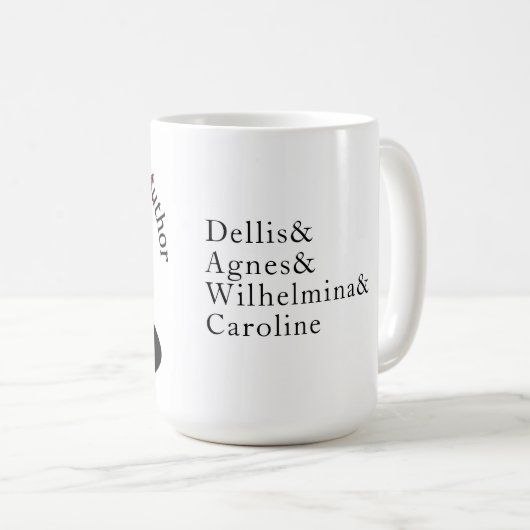 L'auteur révolutionnaire Heroines Mug (Devant droit)