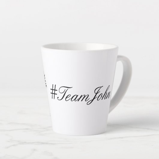 L'auteur révolutionnaire #TeamJohn Mug (Angle droit)