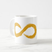 L'autisme Acceptation Mug (Devant gauche)