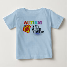L'Autisme Personnalisé Est Mon T-shirt Superpower