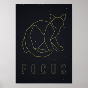 L'auto-amour affirmation poster origami accent cha