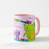 "L'auto-détermination à la maison du plaisir" Mug  (Devant droit)