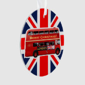 L'autobus rouge célèbre de Londres (devant)