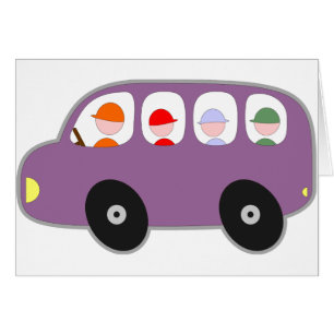 L'autobus scolaire d'autobus badine la bande