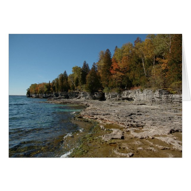 L'automne arrive au lac Michigan (Devant horizontal)
