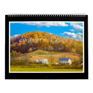 L'automne colore le calendrier 2019 par Thomas