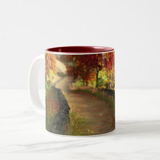 L'automne dans le Glen Mug (Devant gauche)