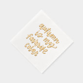 "L'automne est ma couleur préférée" (Droite)