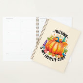 L'automne est ma couleur préférée - Citrouille et (Devant avec enveloppe)