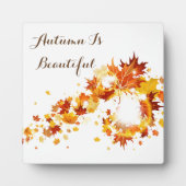 L'Automne Est Une Belle Plaque (Devant)