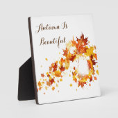 L'Automne Est Une Belle Plaque (Recto)