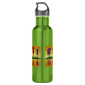 L'automne ficelle la bouteille de liberté de (Dos)