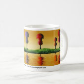 L'automne ficelle la tasse de café (Devant droit)