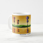 L'automne ficelle la tasse de café (Devant gauche)