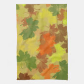 L'automne laisse serviette de cuisine Abstraite (Vertical)