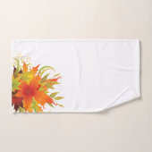 L'automne part Thanksgiving (Serviette à main)