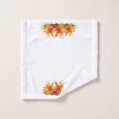 L'automne part Thanksgiving (Gant de toilette)
