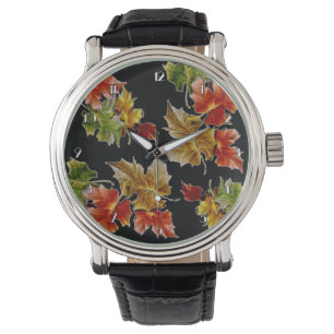 L'automne quitte la montre Motif