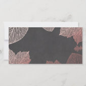 L'automne rose d'or laisse le Merci de photo de (Dos)