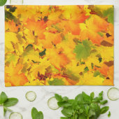 L'automne s'échappe Serviette de cuisine (Plié)