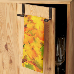 L'automne s'échappe Serviette de cuisine