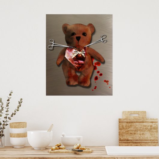 L'autopsie de T. Bear Poster (Cuisine)