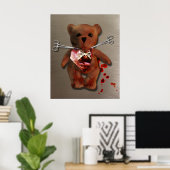 L'autopsie de T. Bear Poster (Bureau à domicile)