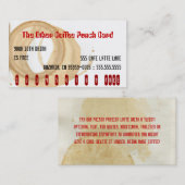 L'autre carte perforée de café (Devant / Derrière)